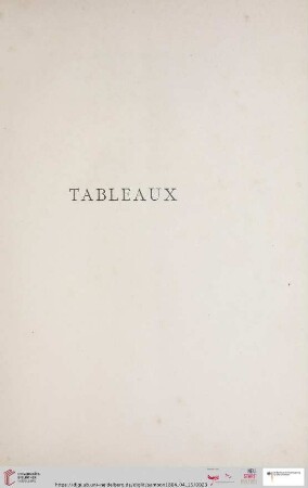 1-113 Tableaux (Nr. 1 - 283)