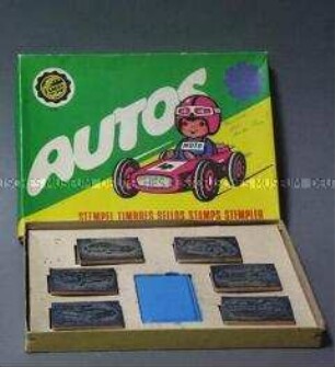 Kinderstempel mit Automotiven