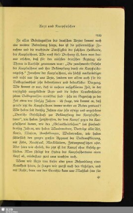 Arzt und Kurpfuscher