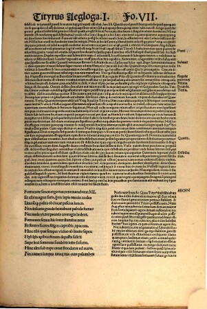 Opera Vergiliana : docte [et] familiariter exposita: docte quide[m] Bucolica & Georgica a Seruio. Donato. Mancinello: & Probo nuper addito: cu[m] adnotationibus Beroaldinis. Aeneis vero ab iisde[m] pr[a]eter Mancinellum & Probum: & ab Augustino datho in eius principio: Opusculoru[m] pr[a]eterea qu[a]eda[m] ab Domitio Calderino: Familiariter vero o[m]nia tam opera q[uam] opuscula ab Iodoco Badio Acensio ...