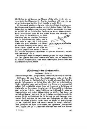 Kleisterpapier im Werkunterricht