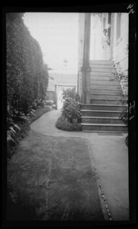 Garten von Oberst Potschernok am Bosporus (= Meerenge, Istanbul, Türkei)