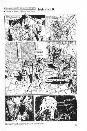 Huppen/Vernal: Joghurta. Wien: Comic Forum.