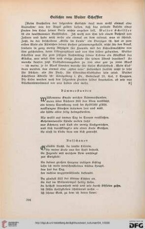 34: Gedichte von Walter Scheffler