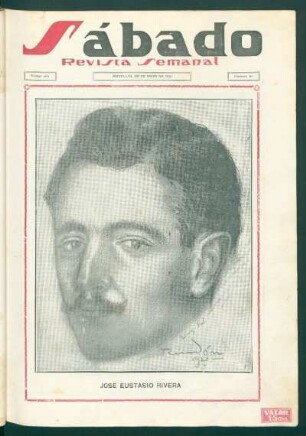[Retrato de] José Eustasio Rivera