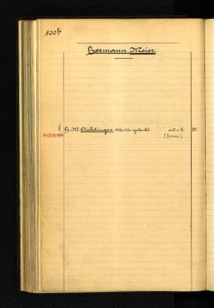 Hermann Meier.