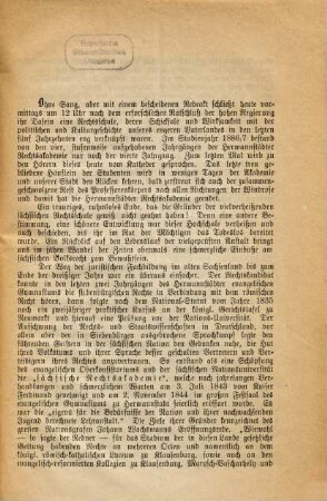 Die Auflösung der Hermannstädter Rechtsakademie : (Separatabdruck aus Nr. 4105 und 4106 des "Siebenbürgisch-Deutschen Tageblatts".)
