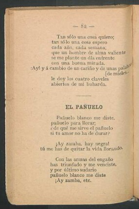 El pañuelo