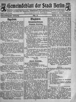 1925,2: Nr. 2, 11. Januar 1925