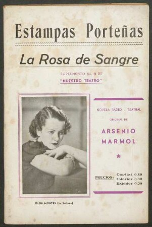 [Fotografía de] Olga Montes (La Sultana)