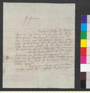 Brief von Frommann, Karl Friedrich Ernst an Goethe, Johann Wolfgang von