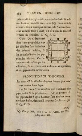 384-395, Proposition XI.-XV. Theoreme.