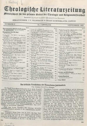 641-648 Das kritische Vermächtnis des Neunzehnten Jahrhunderts