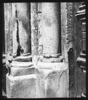 Geborstene Säulen, Eing. Grabeskirche [Jerusalem]
