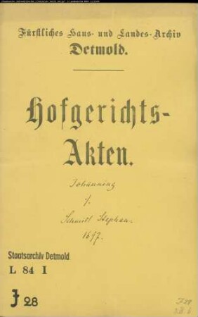 Jobst Johanning zu Kalldorf (Faulensiek) gegen Schmied Stephan zu Kalldorf - Rückgabe verpfändeten Landes