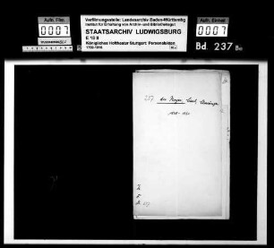 du Noyer, Karl; Chorsänger (Bass), ; ausgesch.: 1861