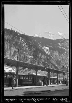 Station Lauterbrunnen an der Jungfraubahn