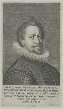 Bildnis des Bartholomaeus Spranger