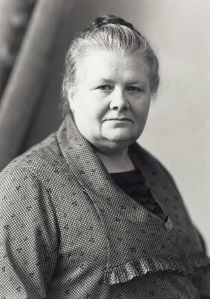 Porträt Martha Hanisch, Mutter des Fotografen