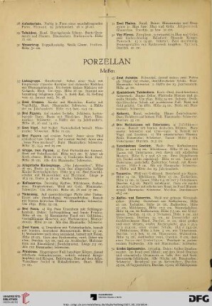 Porzellan (Nr. 33-97)