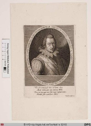 Bildnis Georg Wilhelm, Kurfürst von Brandenburg (reg. 1619-40)