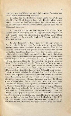 Ueber den feineren Bau des Knochengewebes : Vorläufige Mittheilung. Aus dem Sitzungsberichten der Würzburger Phys.-med. Gesellschaft. 1886