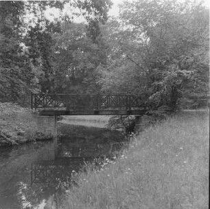 Cottbus, Branitzer Park, Weidenbrücke