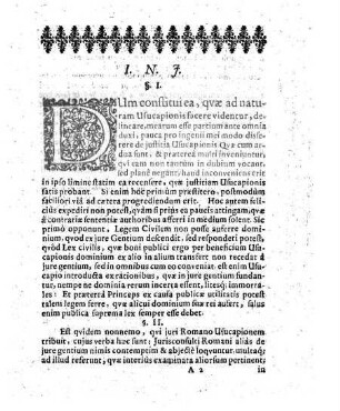 Disputatio Inauguralis De Usucapionibus