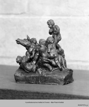 Puttengruppe mit Esel