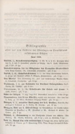 91-96 Bibliographie deutscher theologischer Bücher