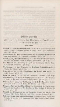 91-96 Bibliographie deutscher theologischer Bücher