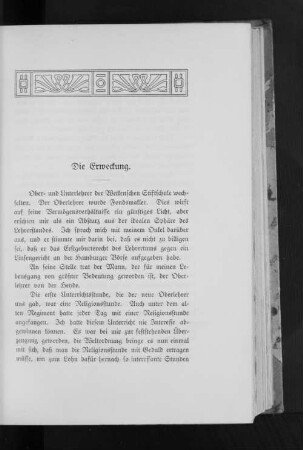 Die Erweckung.