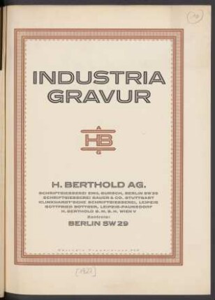 Industria Gravur