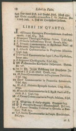 Libri in Quarto