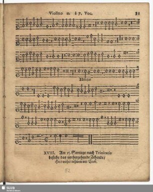 XVIII. Woher nehmen wir Brod (respiciendum ad Dom. 7)