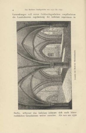 Inneres der Berliner Gerichtslaube