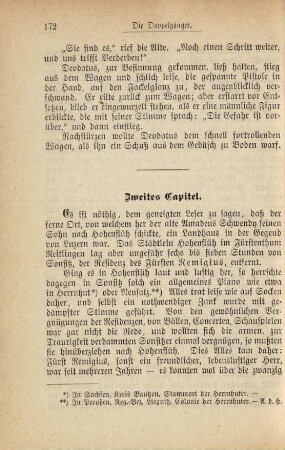 Zweites Capitel