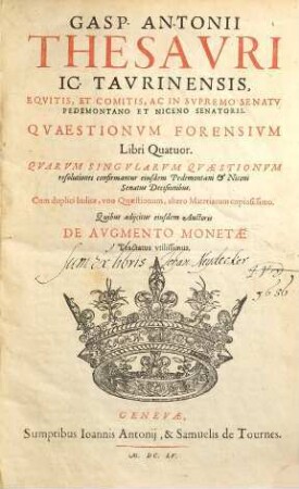 Quaestionum forensium libri quatuor