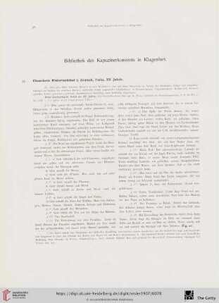 Bibliothek des Kapuzinerkonvents in Klagenfurt
