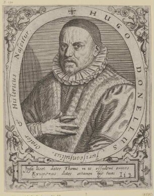 Bildnis des Hugo Donellus