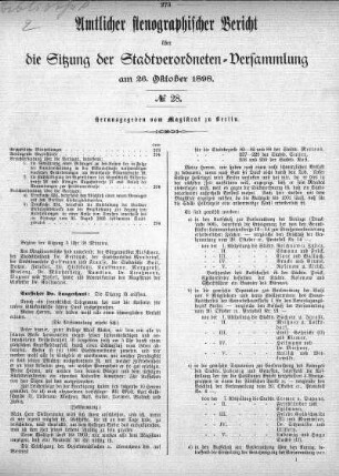 No 28, 26. Oktober 1898