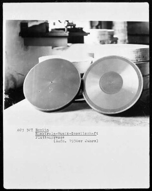 Plattenpresse (Elektrola-Musik-Gesellschaft in Berlin)