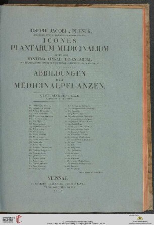 Centuriae septimae fasciculus tertius