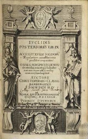 Euclidis Elementorum Lib. XV, [2]. Euclidis Posteriores Lib. IX.