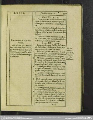 125. Sex dies ante Pascha Bethaniae ungitur die Sabbathi