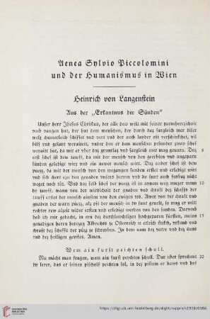 Heinrich von Langenstein, Aus der „Erkantnus der Sünden“