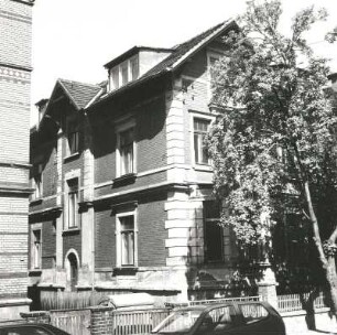Markranstädt, Marienstraße 5. Villa. Um 1905. Straßenansicht