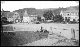 Lauenstein. Marktplatz