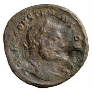 Münze, Follis, 298 n. Chr.