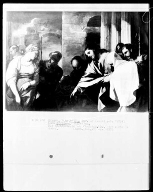 Die Ehebrecherin vor Christus